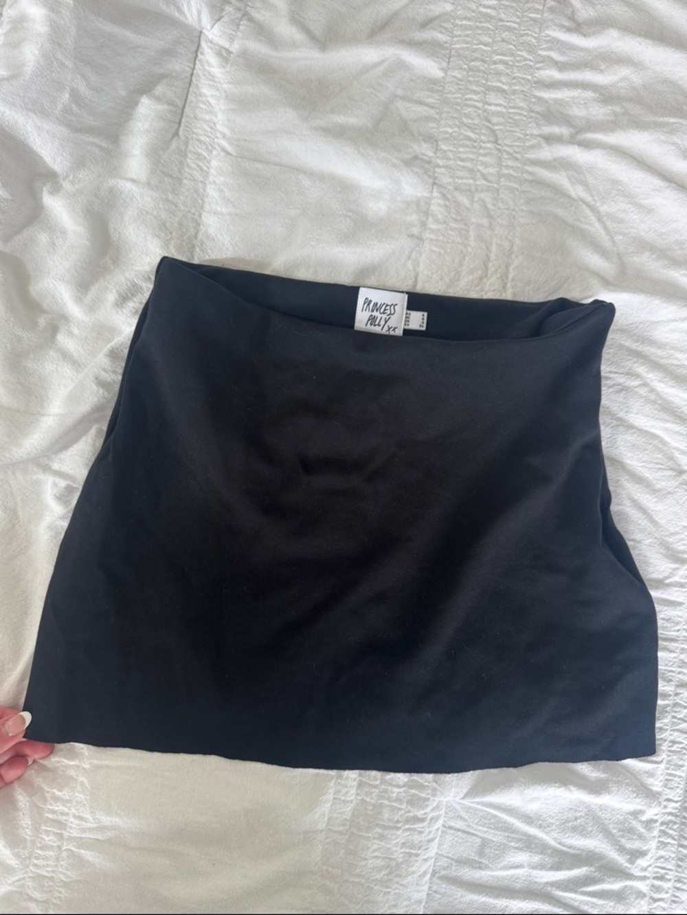 Princess Polly Black Mini Skirt - Straight Mini